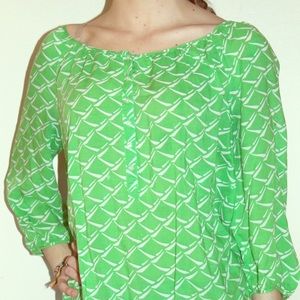 Super Soft Lime Green Blouse